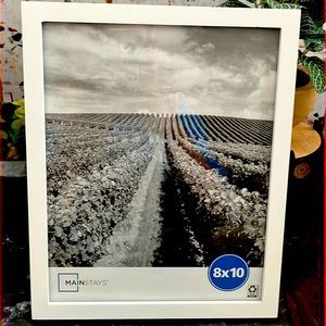 a 8x10 mainstays picture frame white